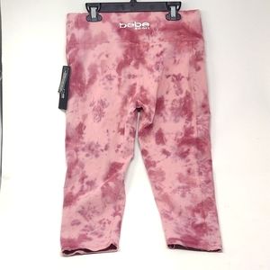 Bebe Sport Women's Tie-dye Capri Legging